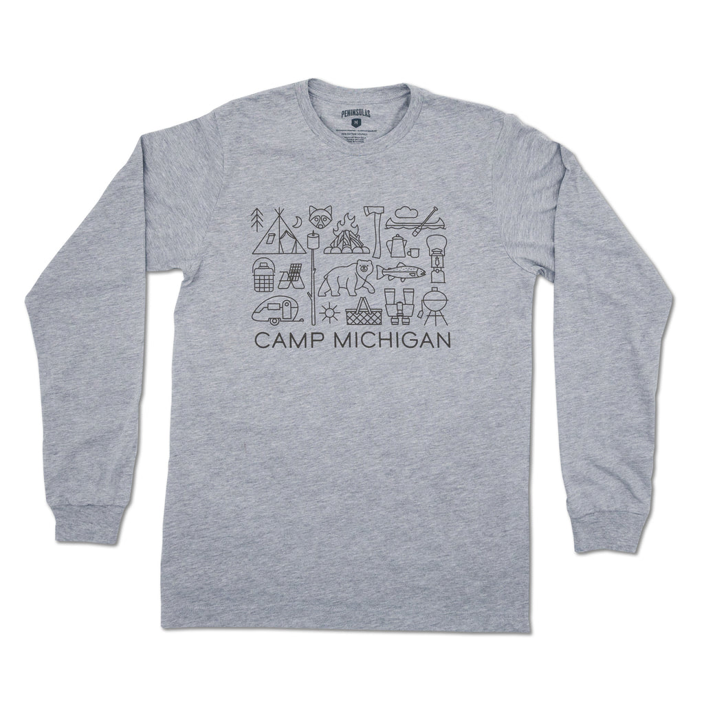 Michigan Rowing Merchandise State of Michigan Apparel - T-shirts, Hoodies, Hats | Peninsulas
