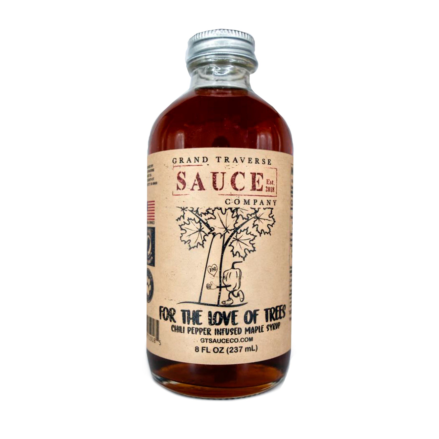 12 oz Maple Syrup Bottle  Smoky Lake Maple Products