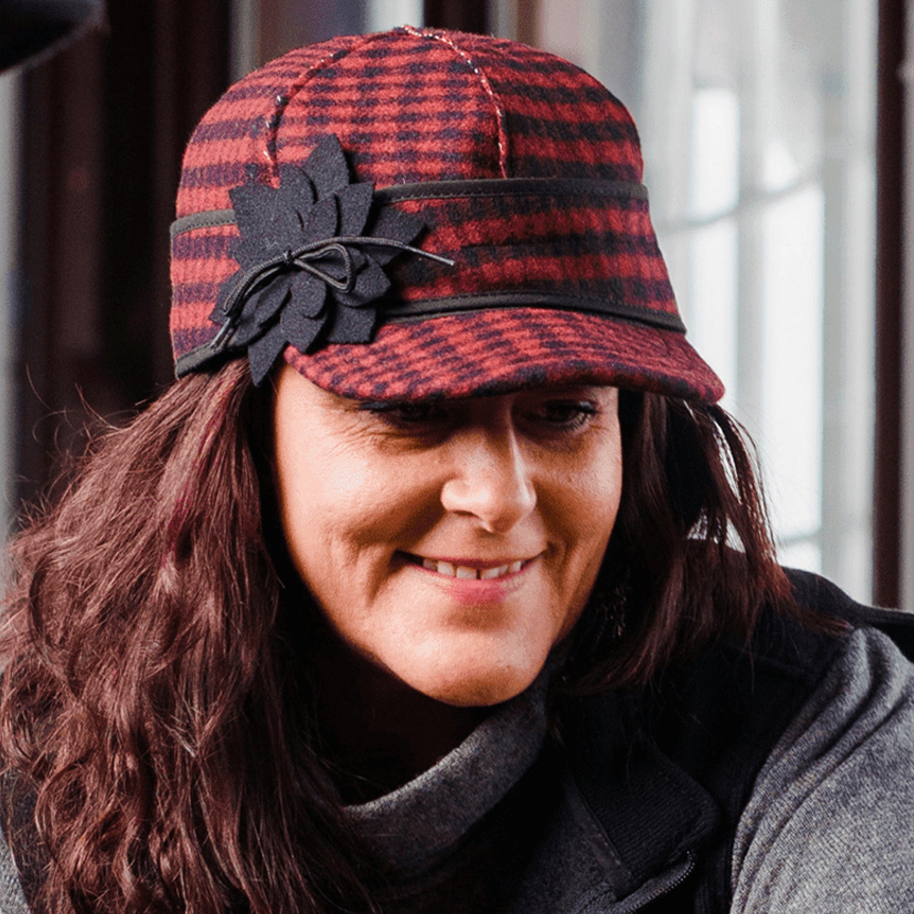 Garnet Petal Pusher by Michigan's Stormy Kromer Peninsulas